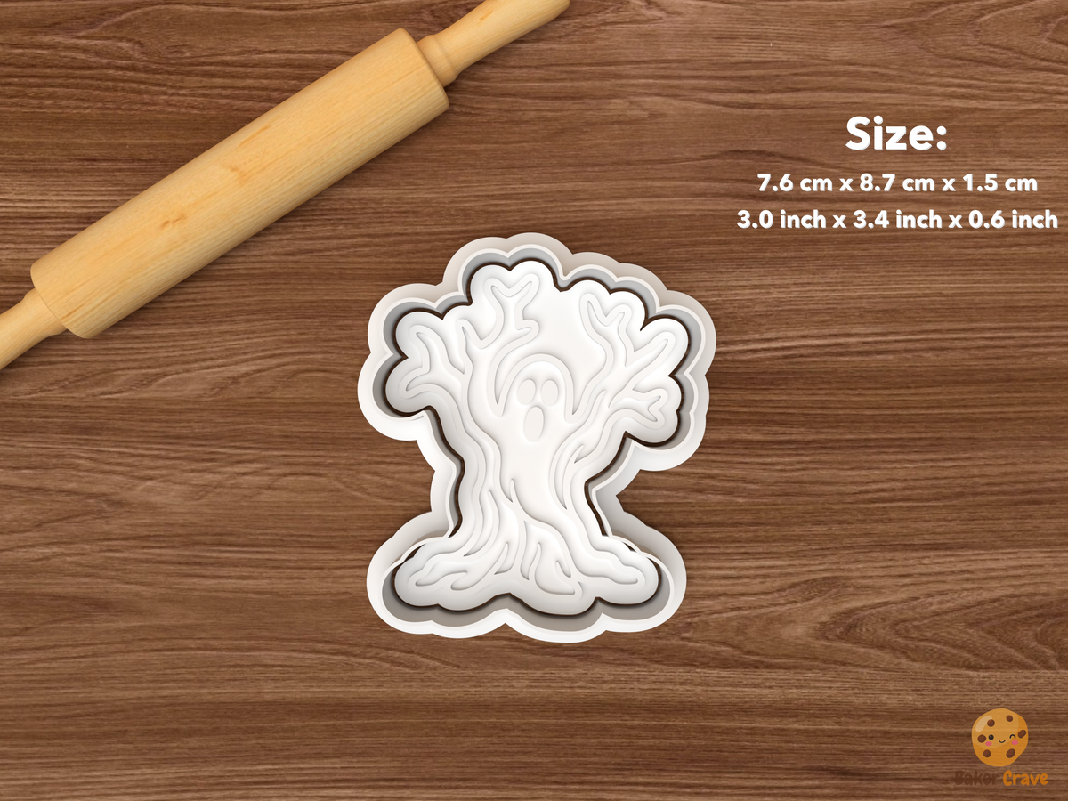 Spooky Tree Collection Cookie Cutter Set STL File