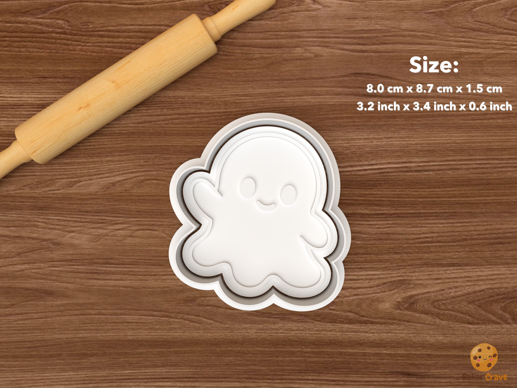 First Halloween Baby Cookie Cutter Set STL File