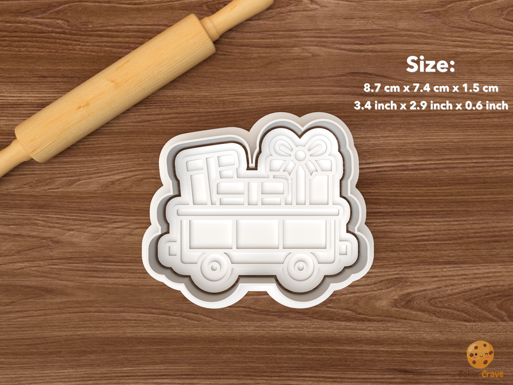 Christmas Express Cookie Cutter Set STL File