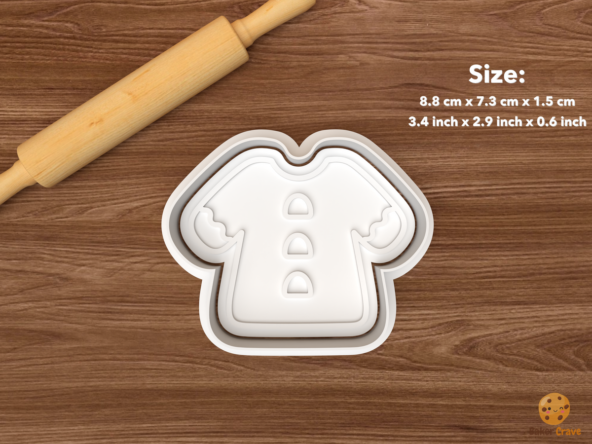 Build A Gingerbread Man Platter Cookie Cutter Set