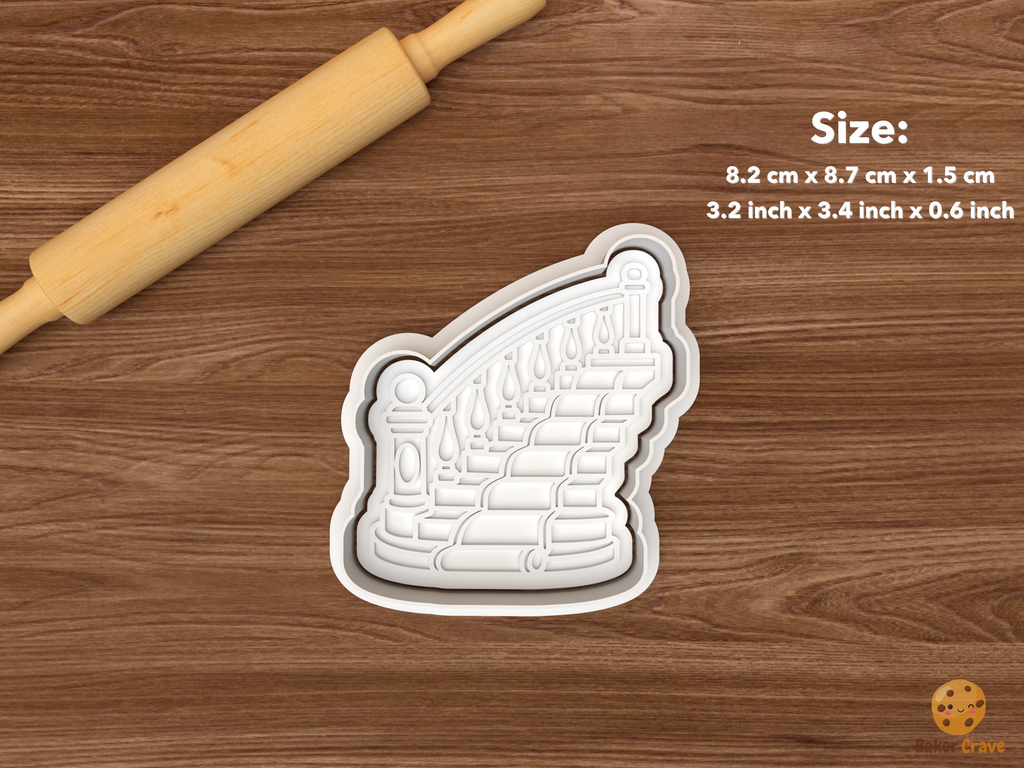 Haunted Ballroom Cookie Cutter Set STL File