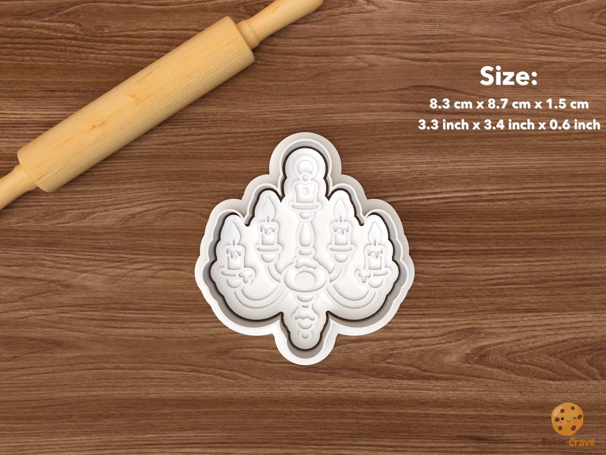 Haunted Attic Cookie Cutter Set STL File