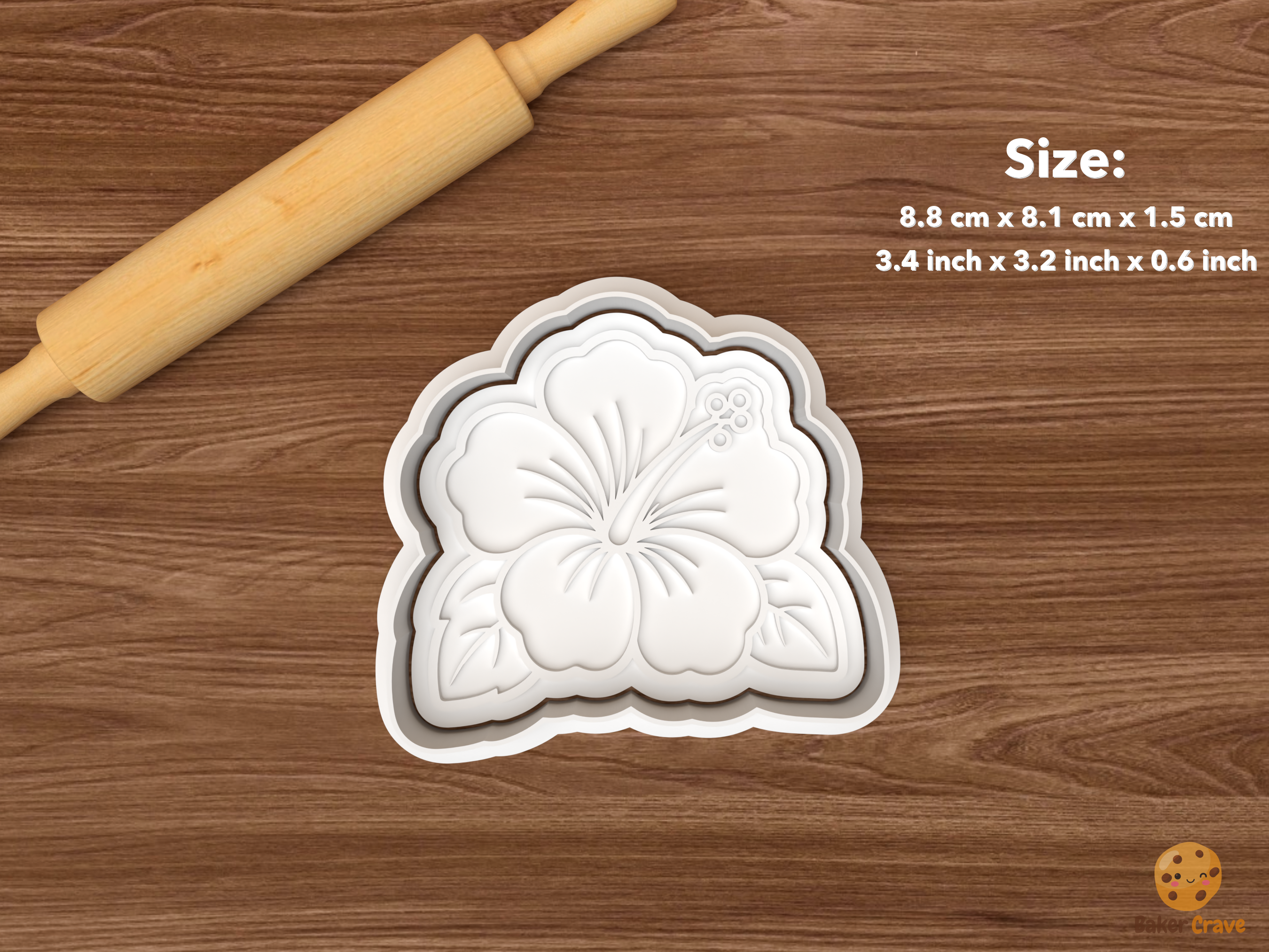 Tropical Hawaii Cookie Cutter Set STL File