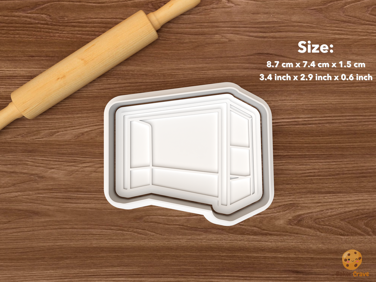 Field Hockey Cookie Cutter Set STL File