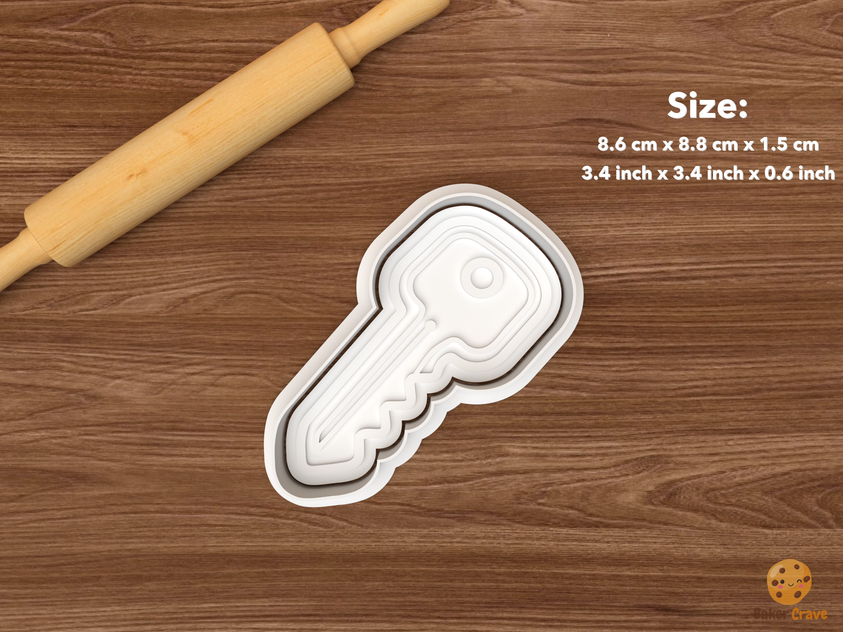Cozy Home Cookie Cutter Set STL File - single home key