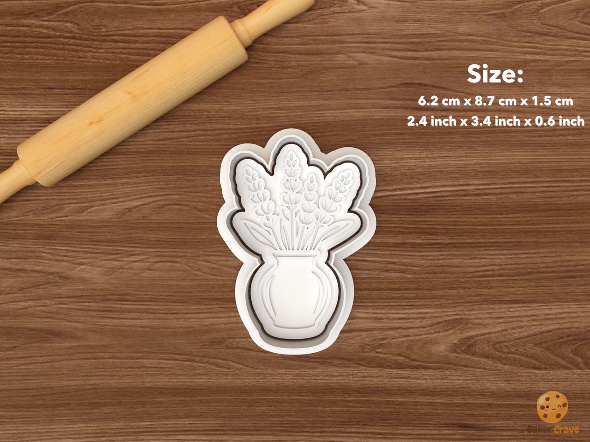 Lavender Garden Cookie Cutter Set