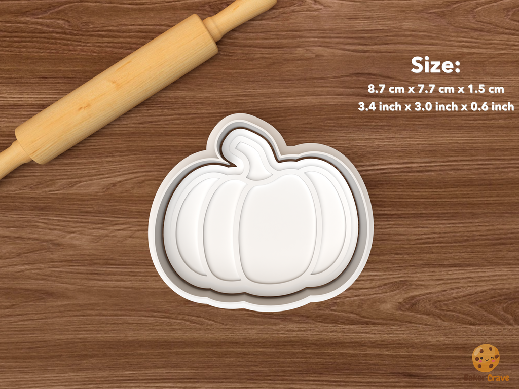 Pumpkin Shapes Cookie Cutter Set STL File