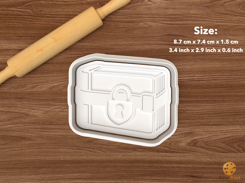 Spellbook Collection Cookie Cutter Set STL File