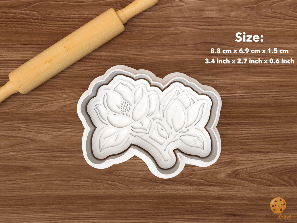 Magnolia Blooms Cookie Cutter Set