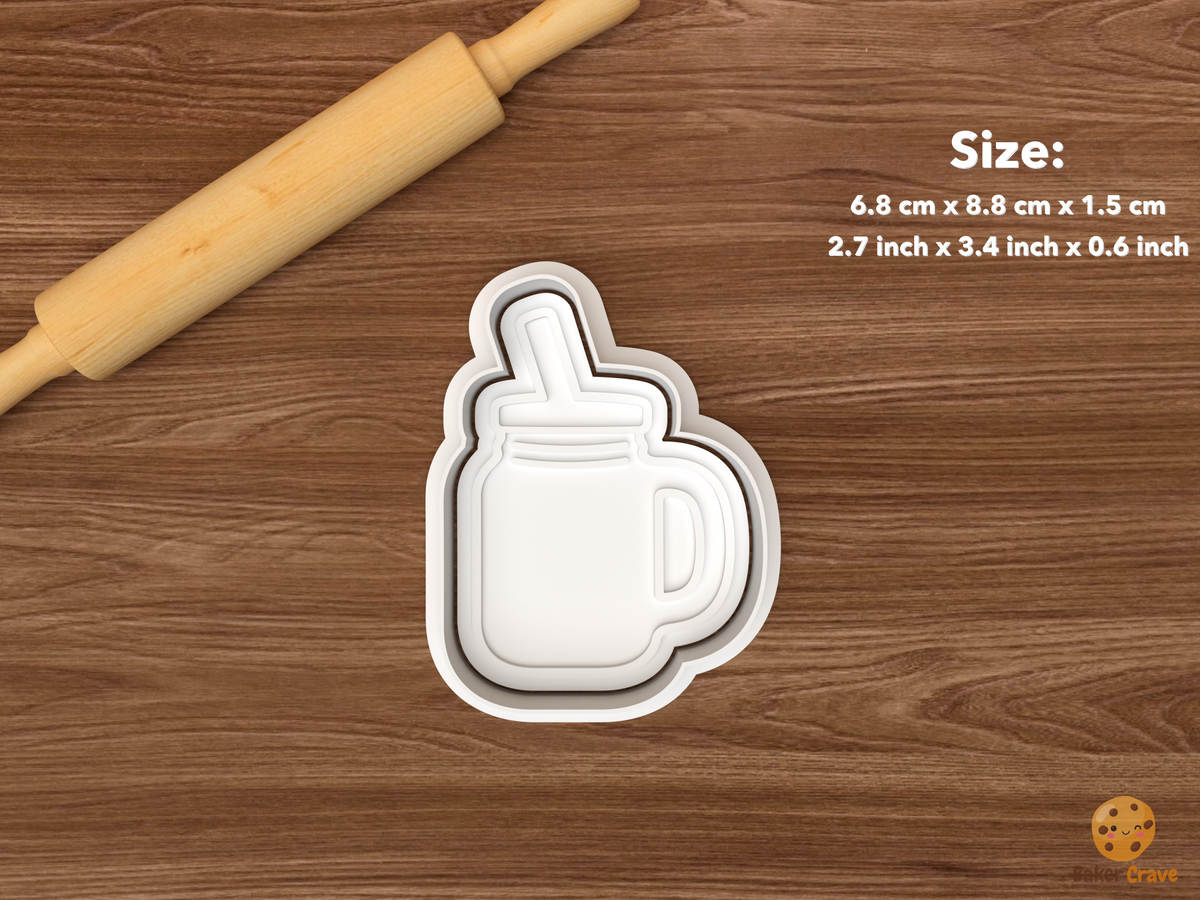 Mason Jar Cookie Cutter Set
