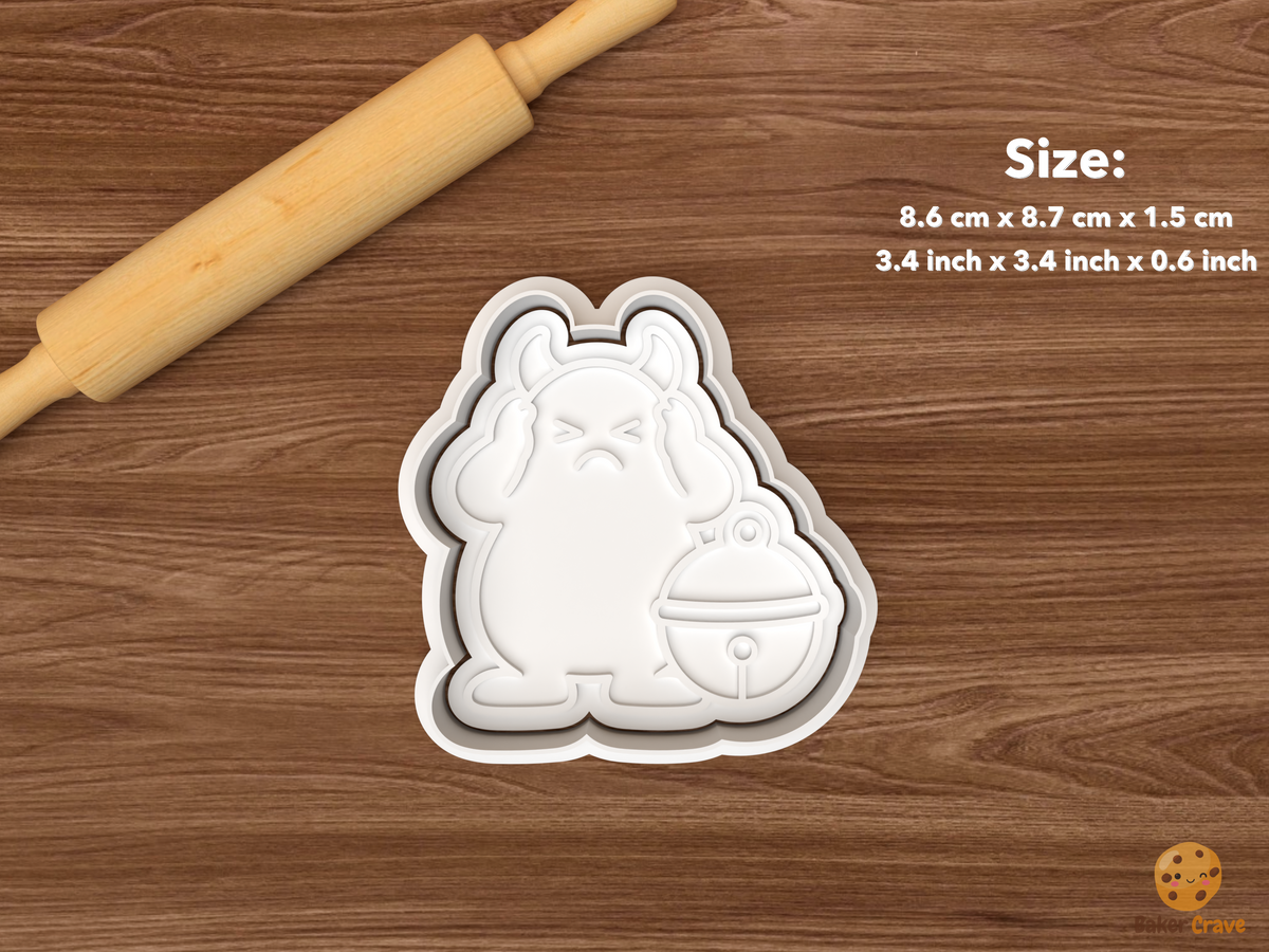 Humbug Monster Holiday Chaos Cookie Cutter Set