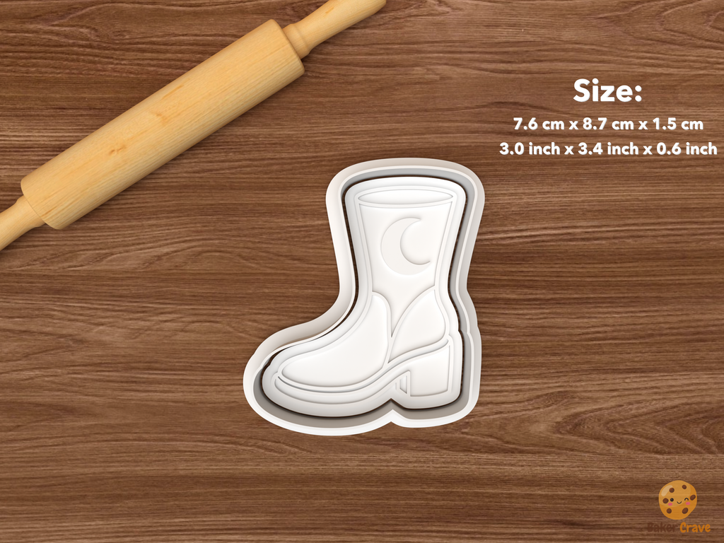 Witch Boots Collection Cookie Cutter Set STL File