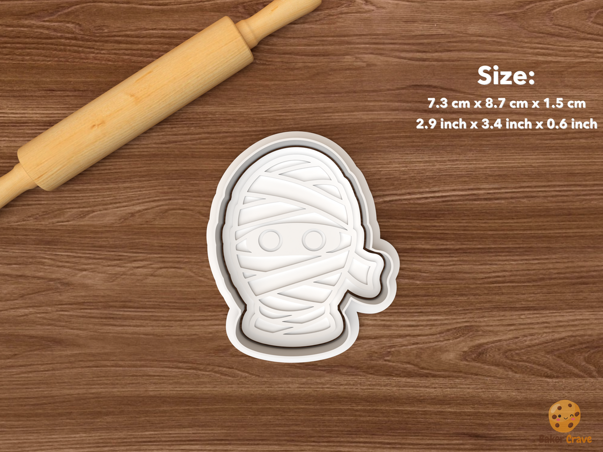 Classic Monster Heads Cookie Cutter Set STL File
