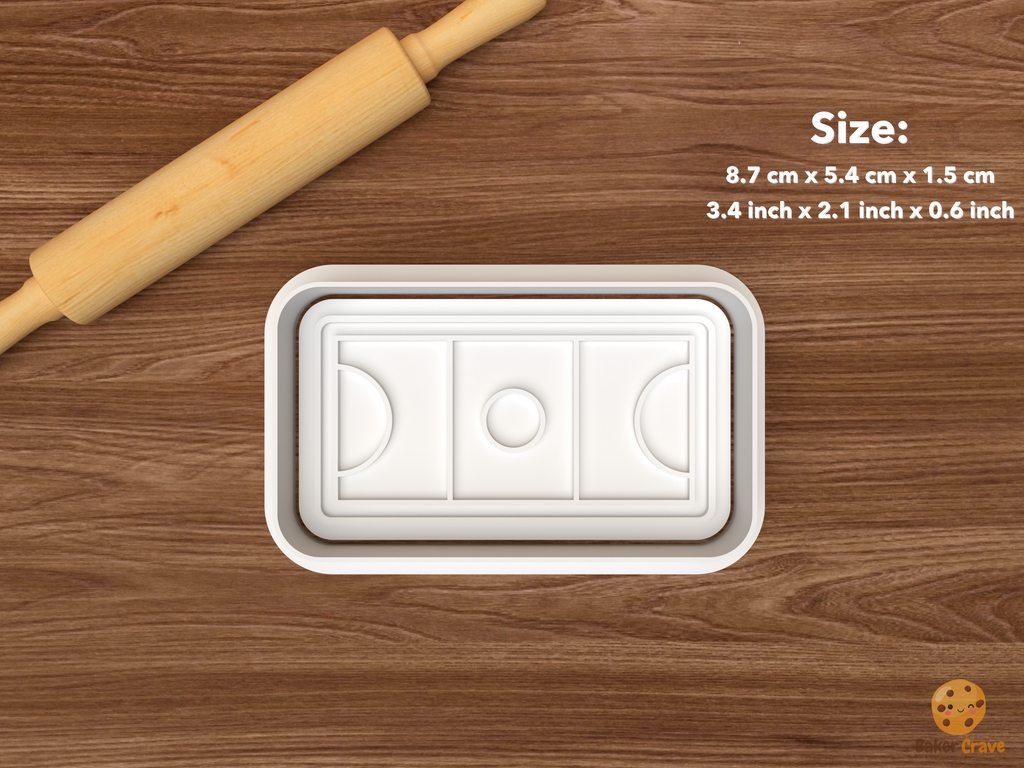 Netball Cookie Cutter Set STL File