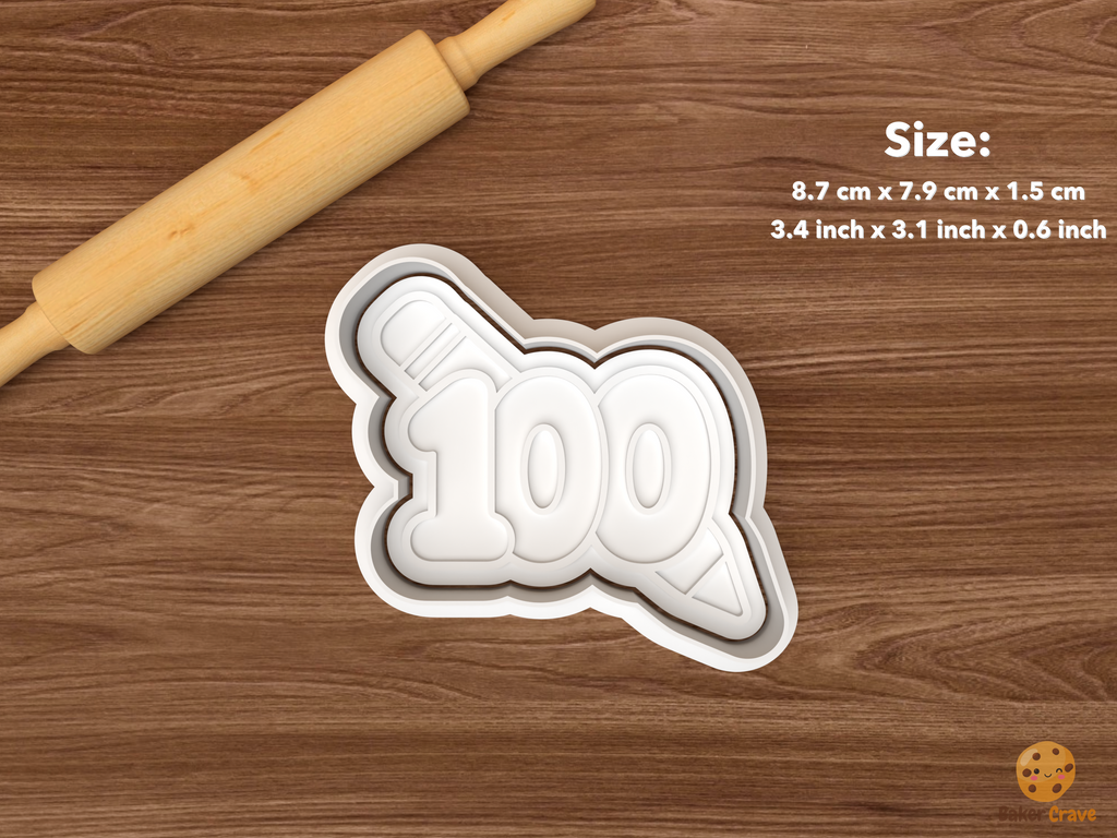 Days of School Cookie Cutter Set STL File