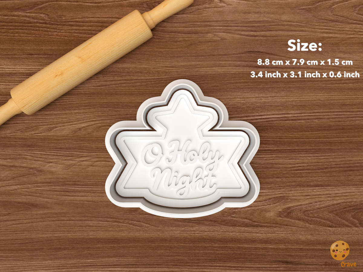 Christ Centered Christmas Lettering Cookie Cutter Set