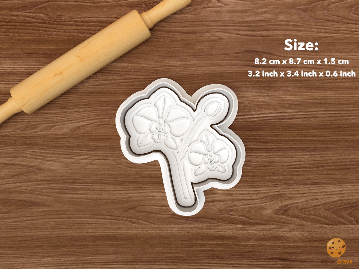 Orchid Blooms Cookie Cutter Set