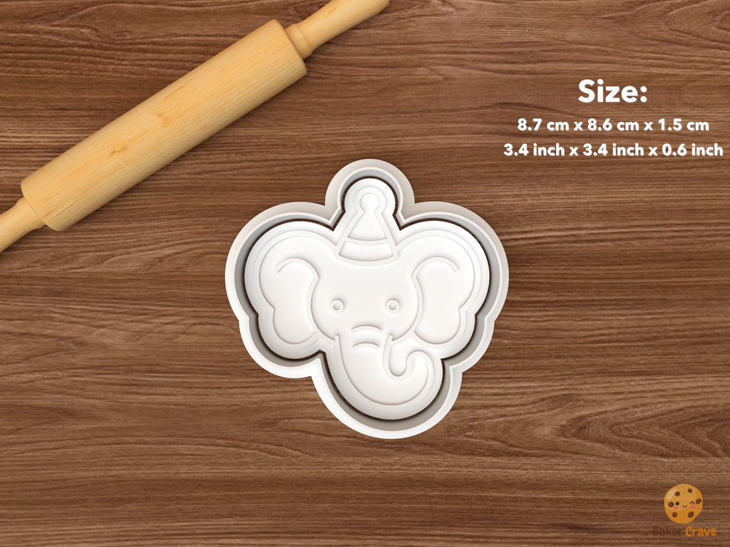 Wild One Safari First Birthday Cookie Cutter Set STL File