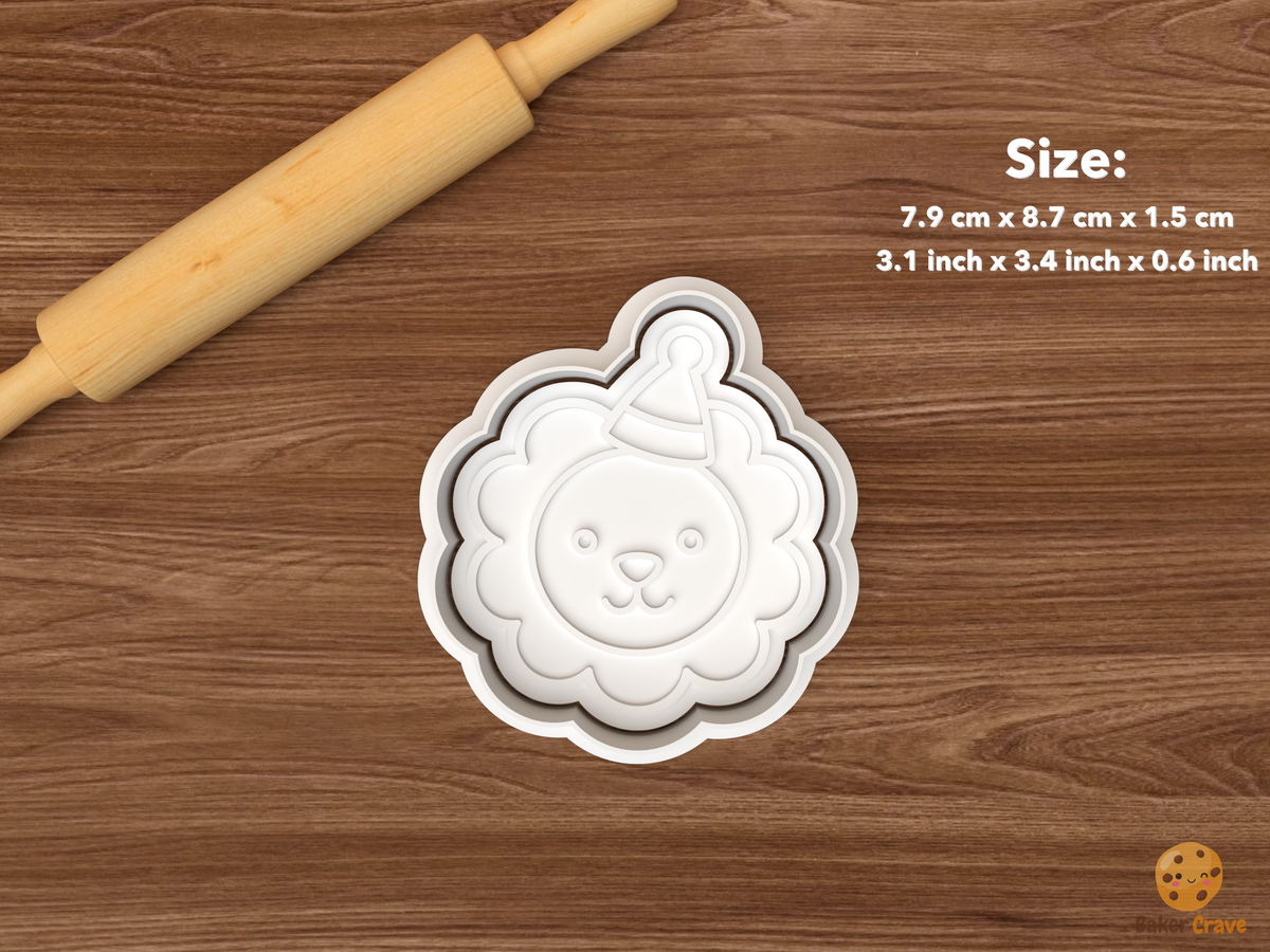 Wild One Safari First Birthday Cookie Cutter Set STL File