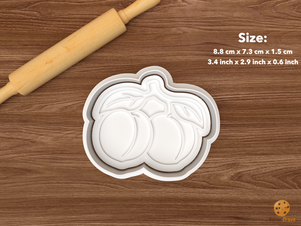 Peach Orchard Cookie Cutter Set STL File