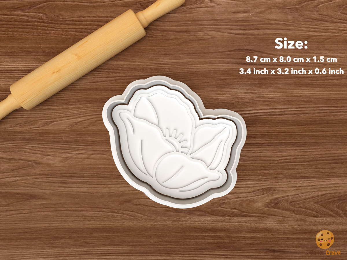 Poppy Blooms Cookie Cutter Set