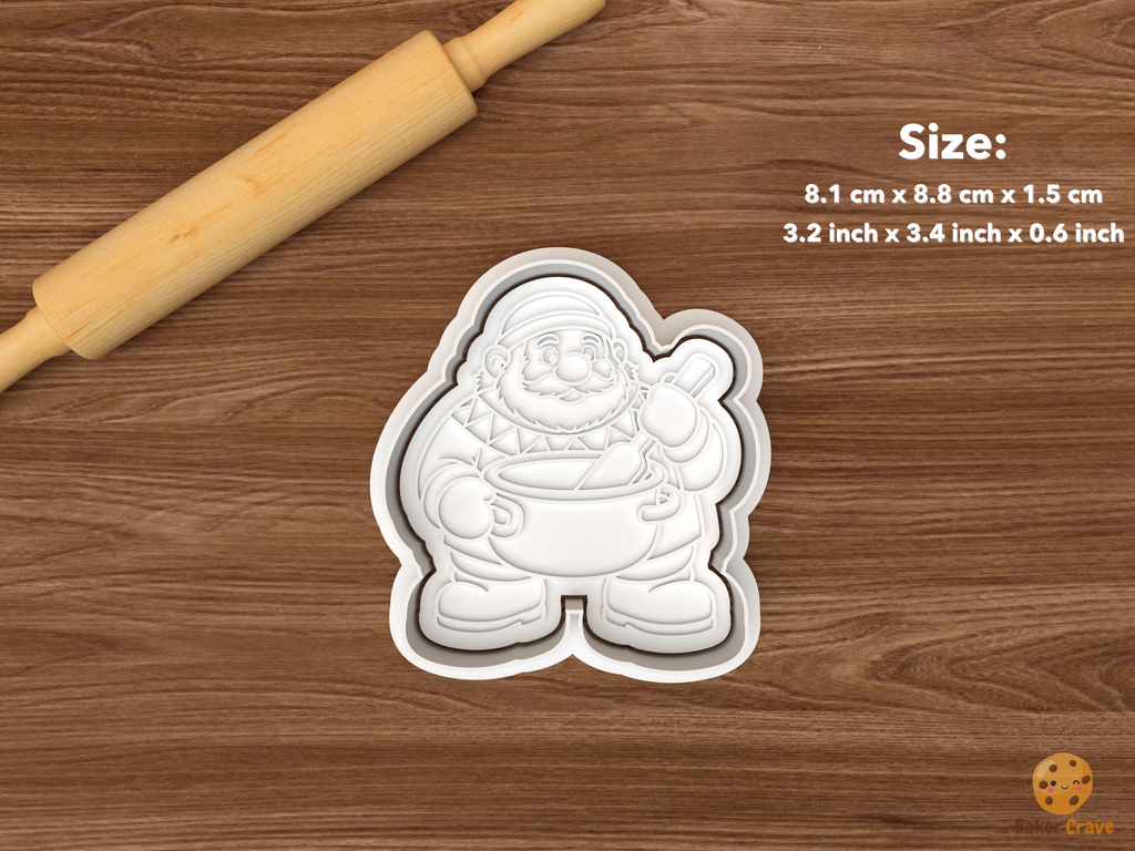 Icelandic Yule Lads Cookie Cutter Set STL File - single pot scraper yule lad