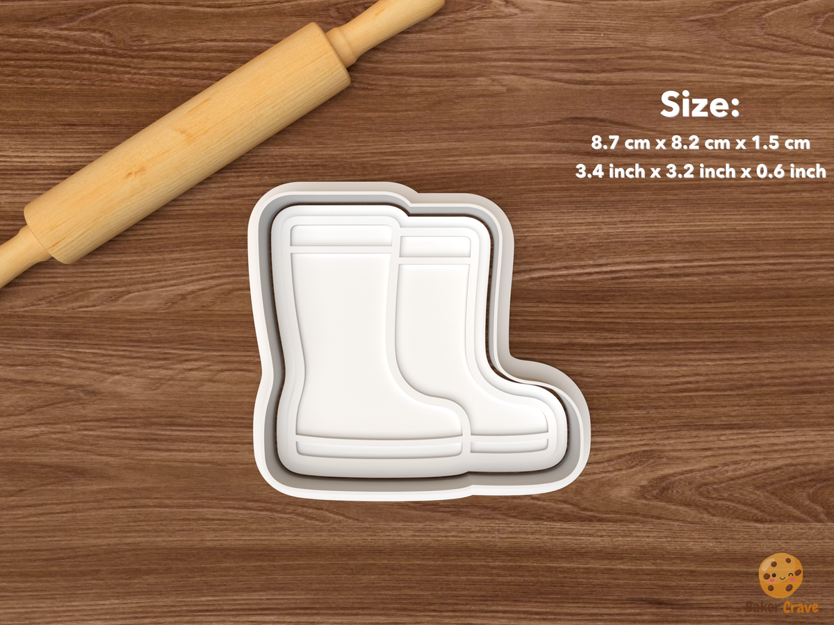 Rainy Day Showers Cookie Cutter Set STL File