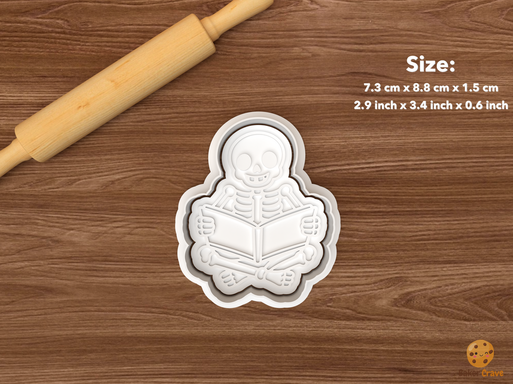 Halloween Story Time Cookie Cutter Set STL File