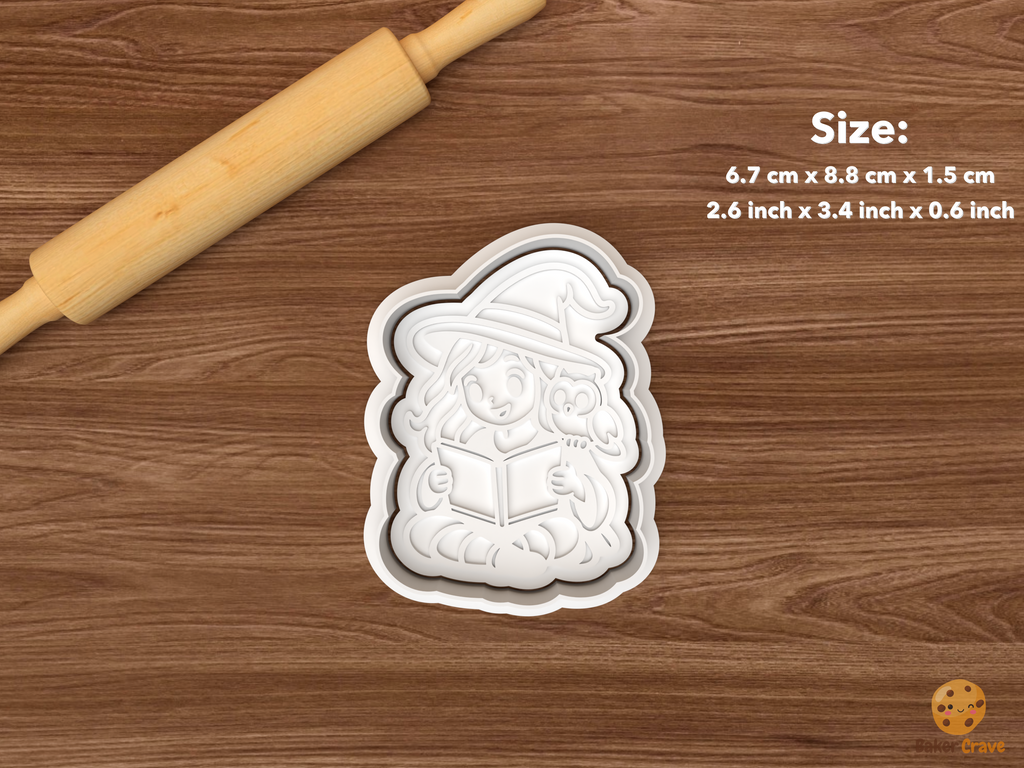 Halloween Story Time Cookie Cutter Set STL File