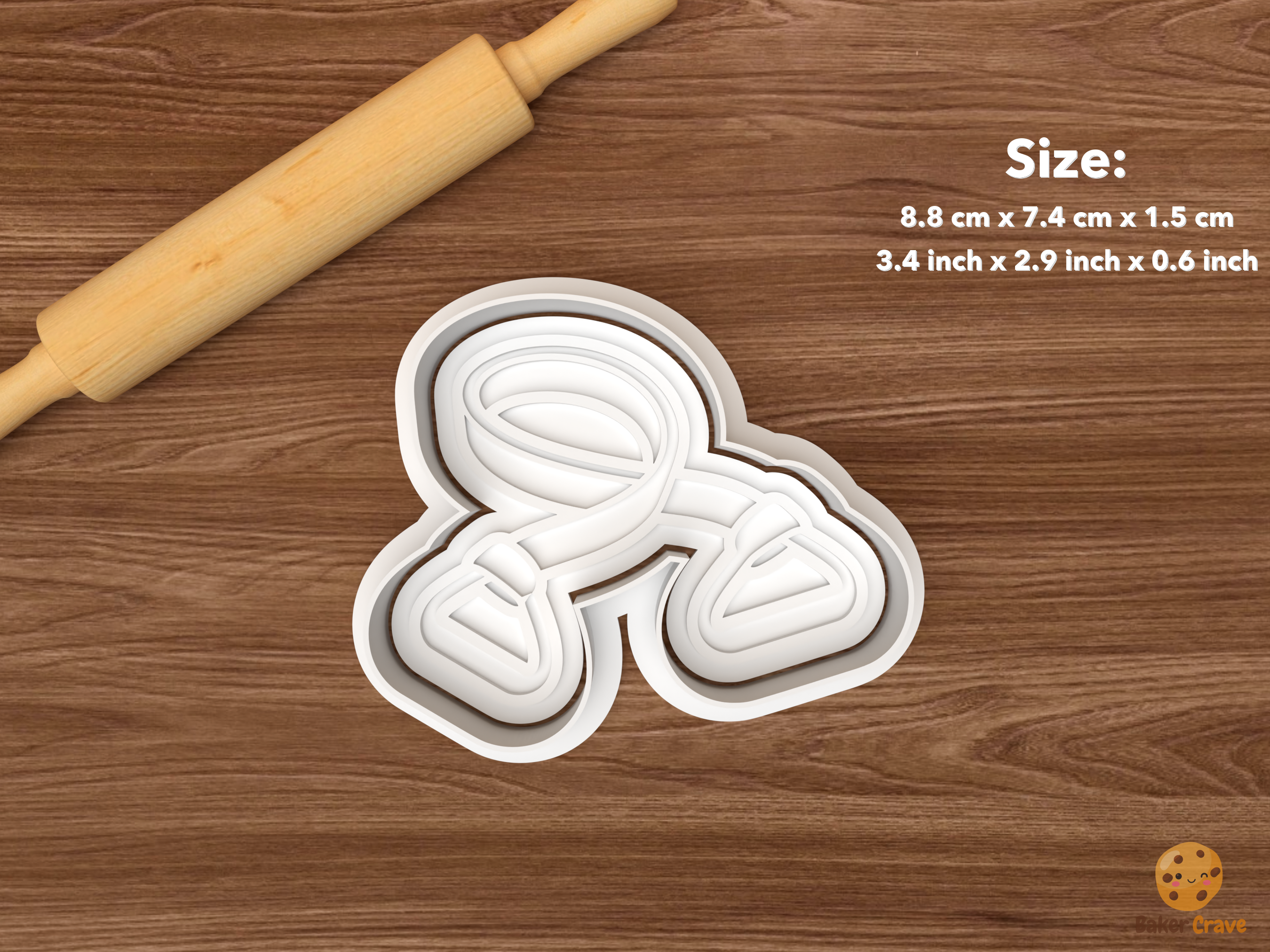 Physical Therapy Cookie Cutter Set STL File - single resistance band