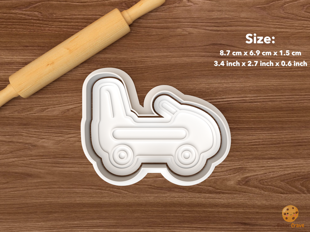 Amusement Park Cookie Cutter Set STL File