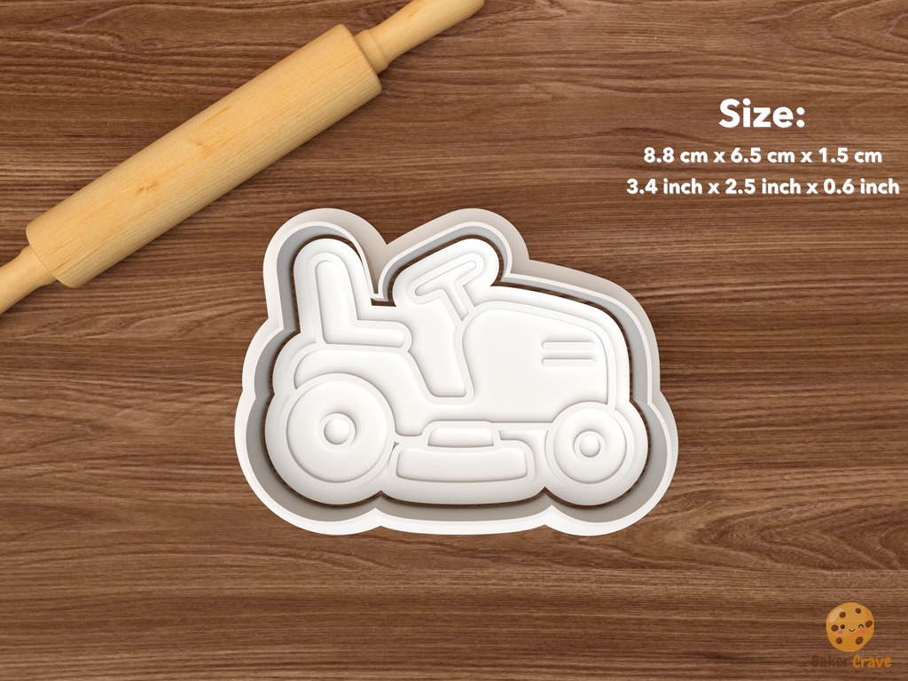 Lawn Care Yard Work Cookie Cutter Set STL File