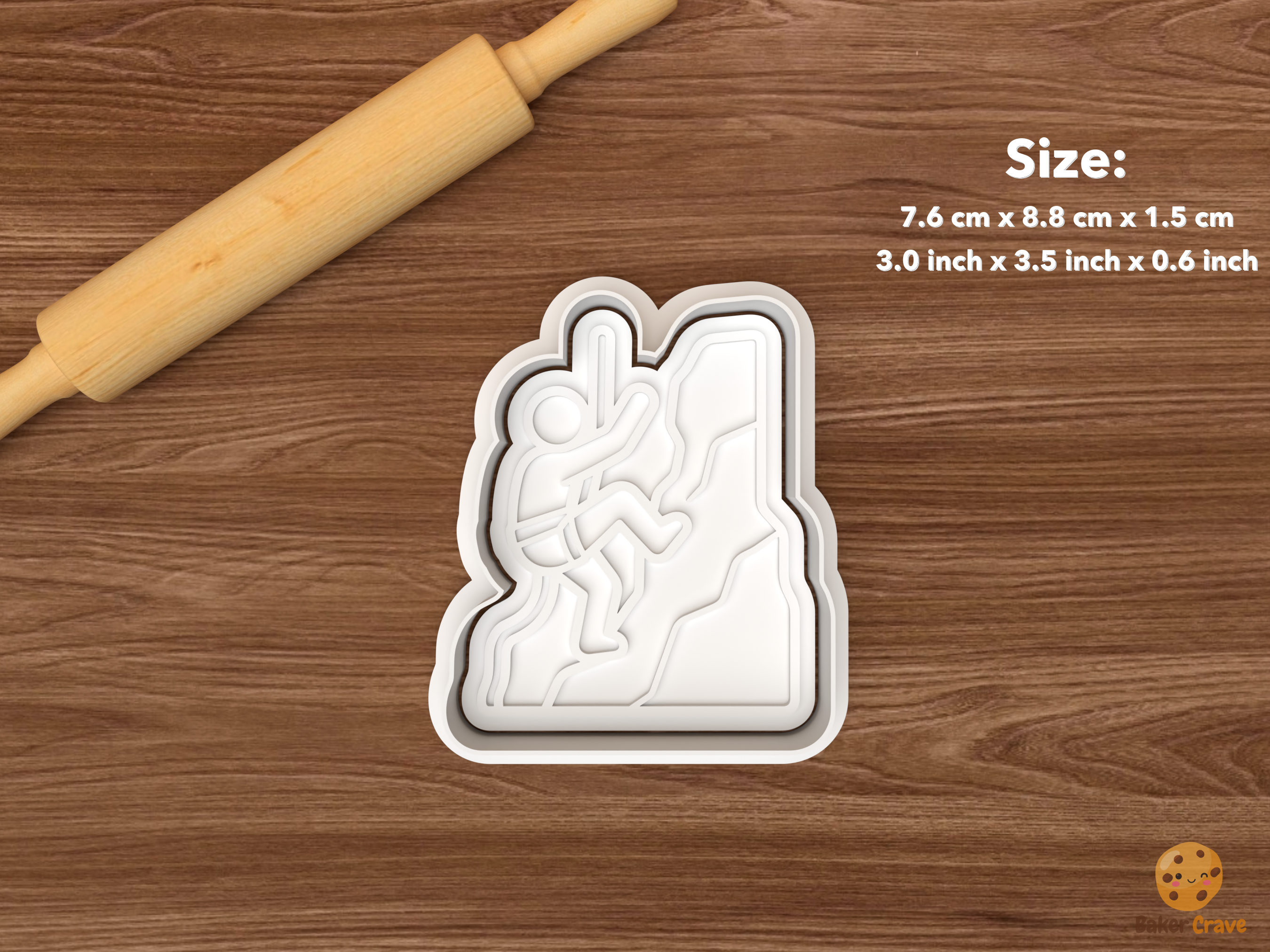 Mountain Adventure Cookie Cutter Set STL File