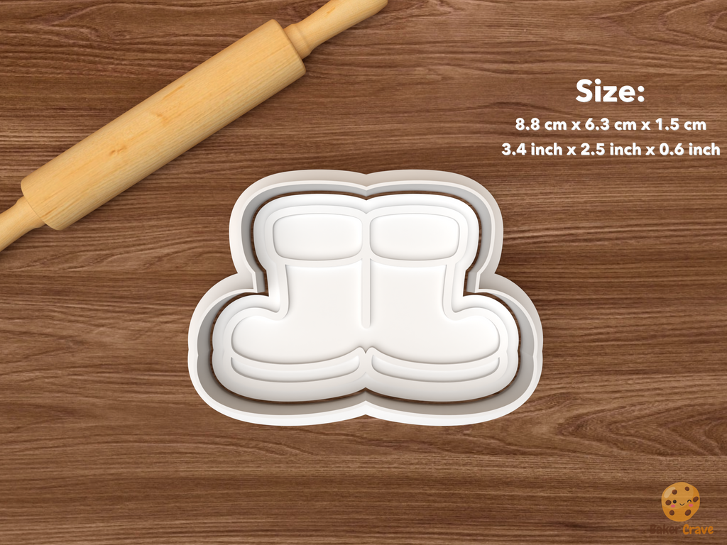 Santas Wardrobe Cookie Cutter Set STL File