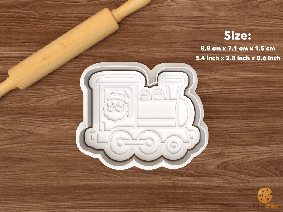 Christmas Express Cookie Cutter Set STL File
