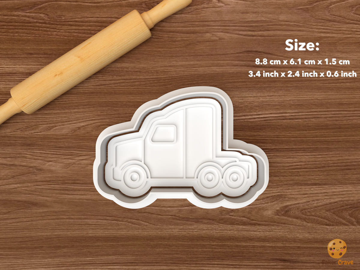 Long Haul Trucking Cookie Cutter Set