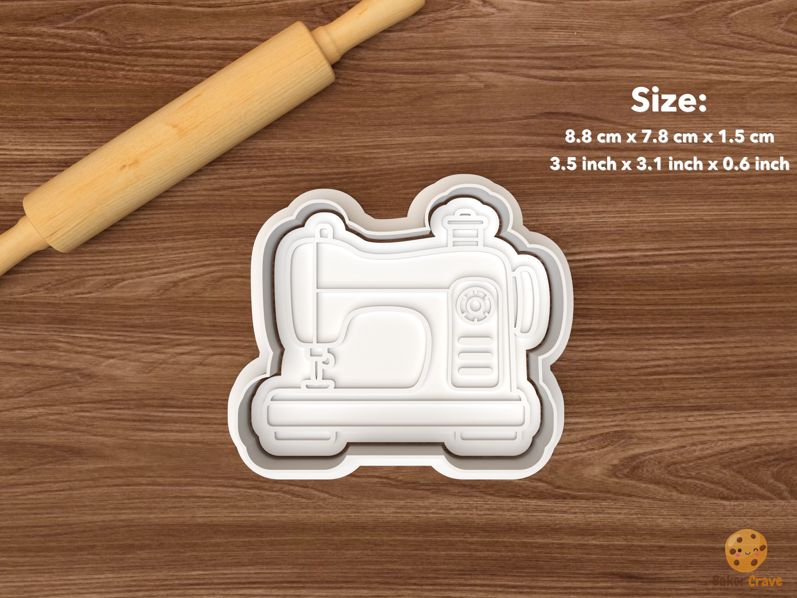 Sewing Essentials Cookie Cutter Set STL File