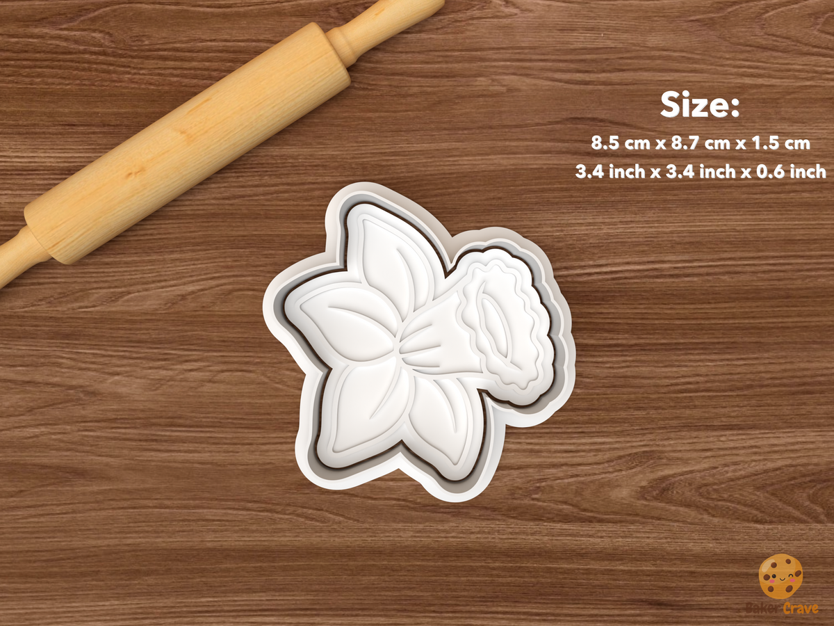 Daffodil Blooms Cookie Cutter Set
