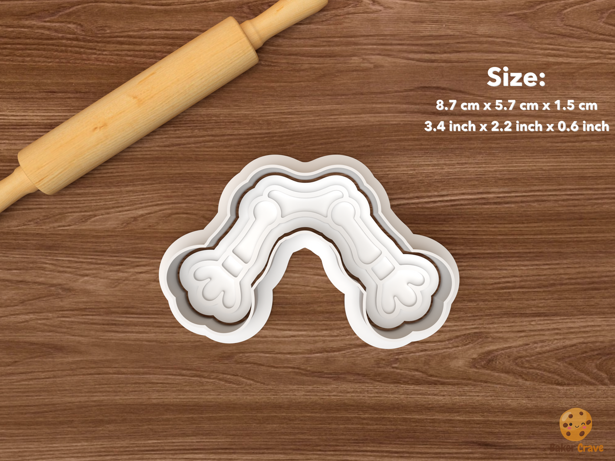 Build A Skeleton Puzzle Cookie Cutter Set STL File