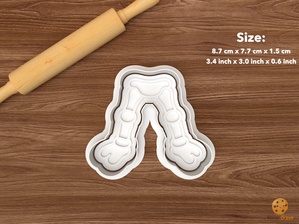Build A Skeleton Puzzle Cookie Cutter Set STL File