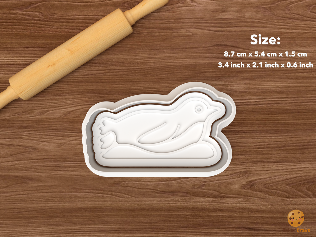Penguin Cookie Cutter Set STL File