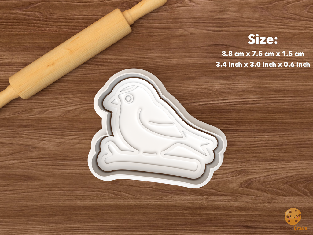 Backyard Songbirds Cookie Cutter Set STL File