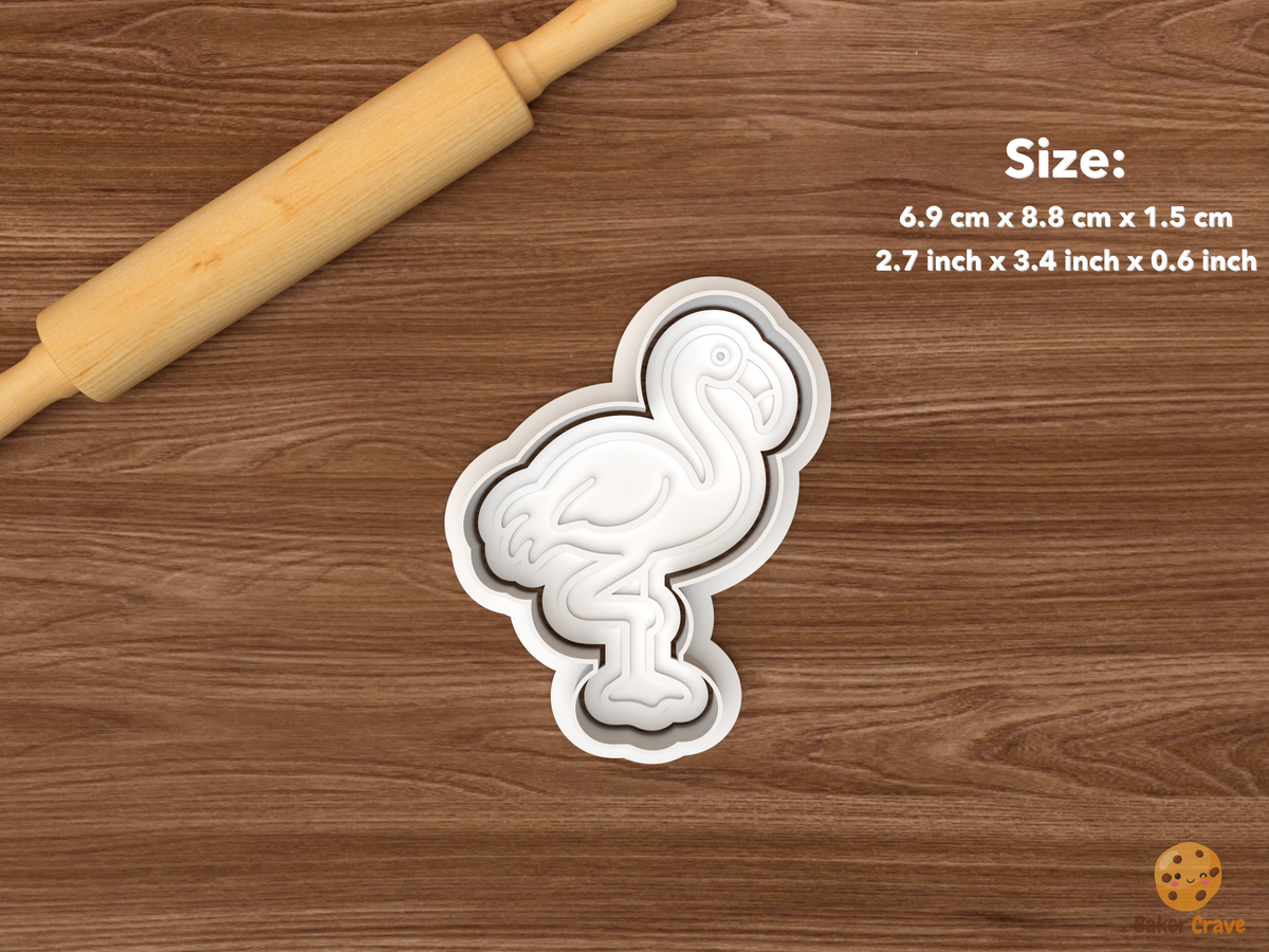 Flamingo Cookie Cutter Set