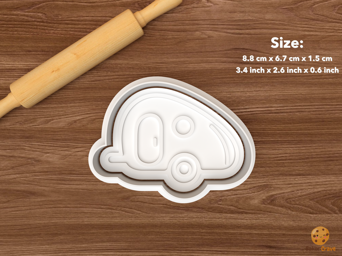 Happy Camper RV Cookie Cutter Set