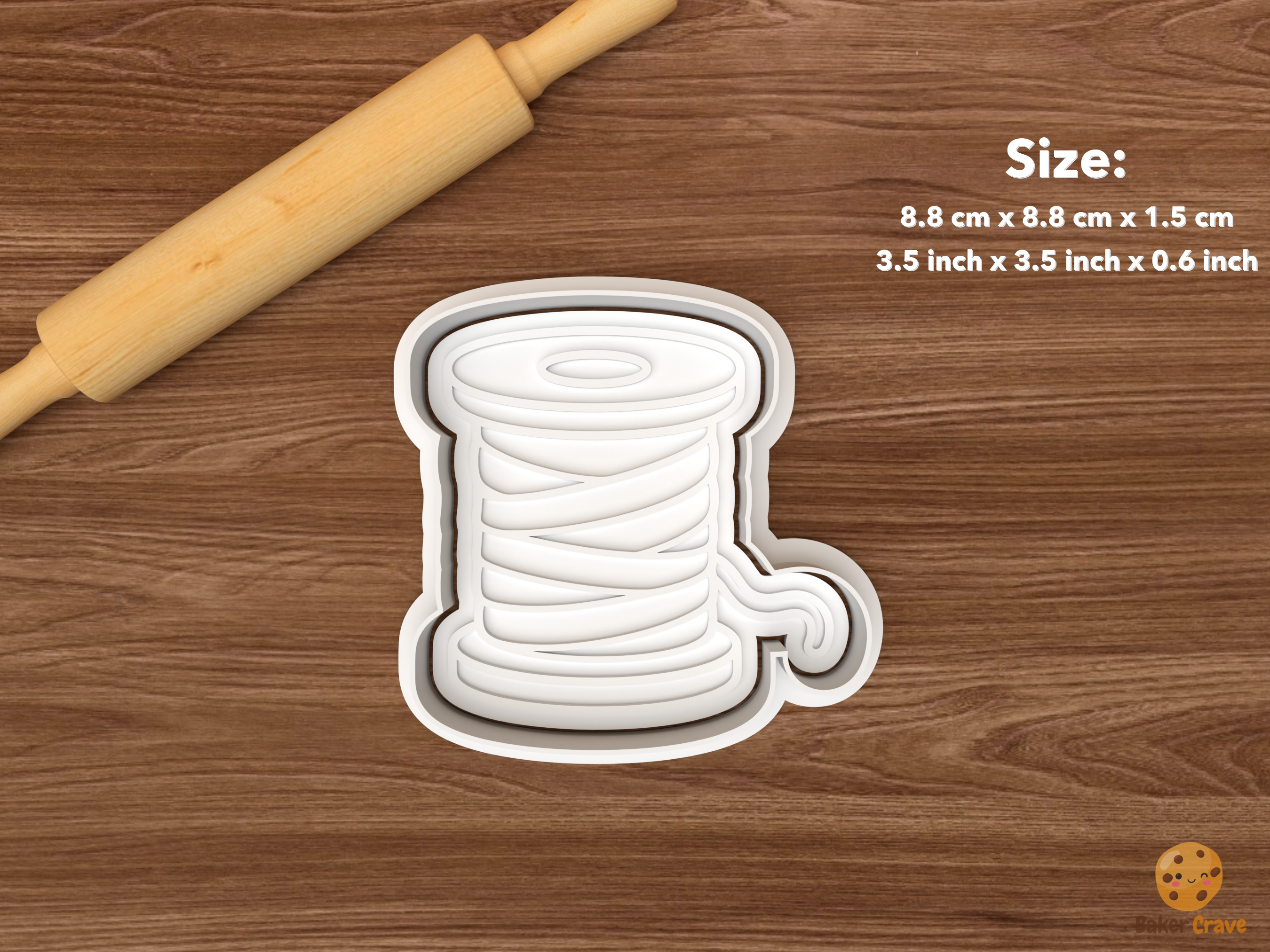 Sewing Essentials Cookie Cutter Set STL File