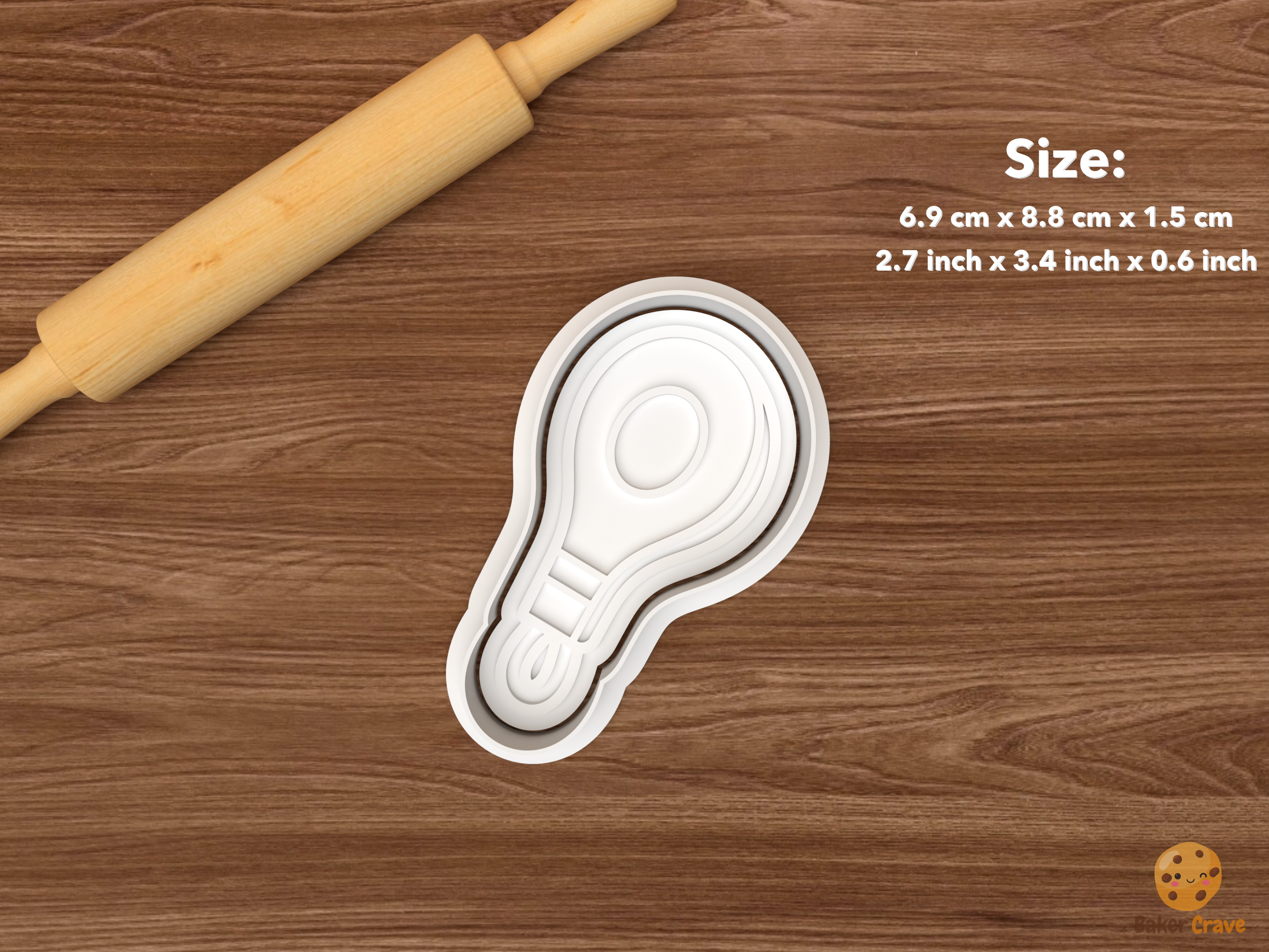 Karate Martial Arts Cookie Cutter Set STL File - single training paddle