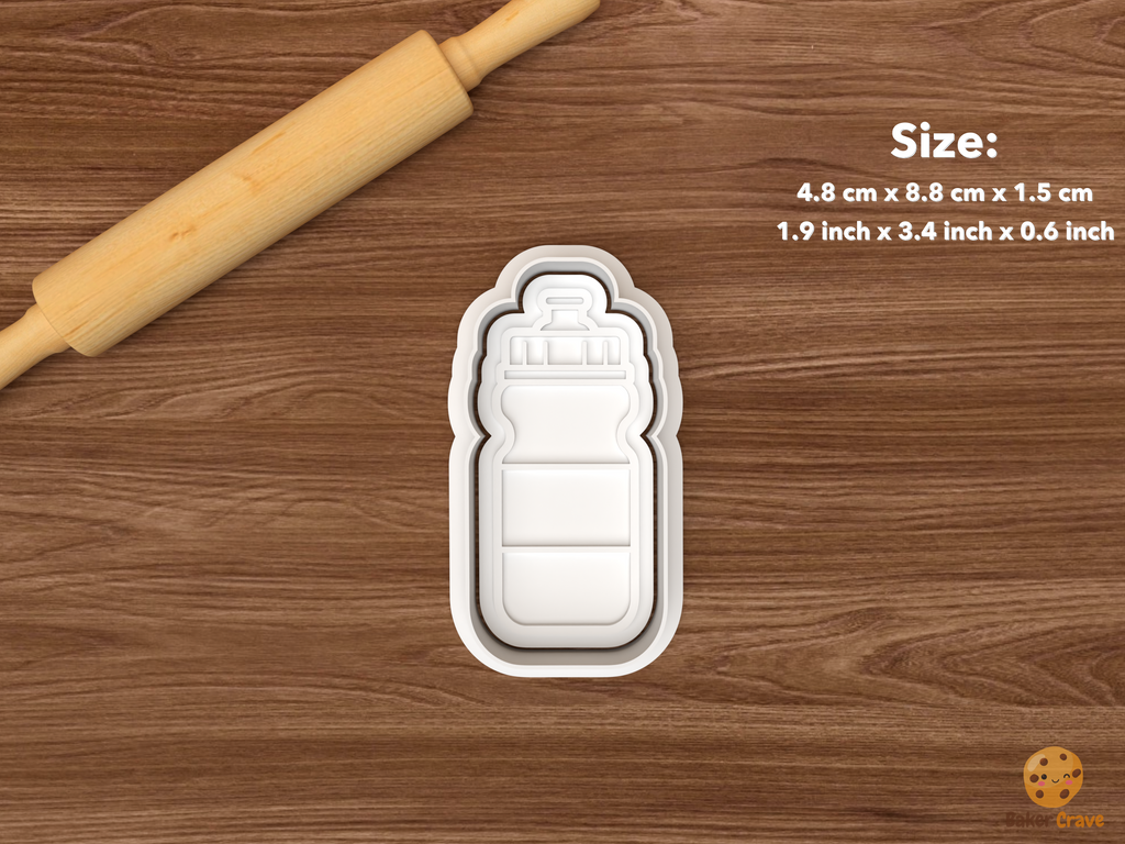 Cycling Cookie Cutter Set STL File