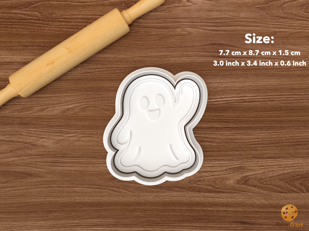 Ghost Stacker Collection Cookie Cutter Set STL File