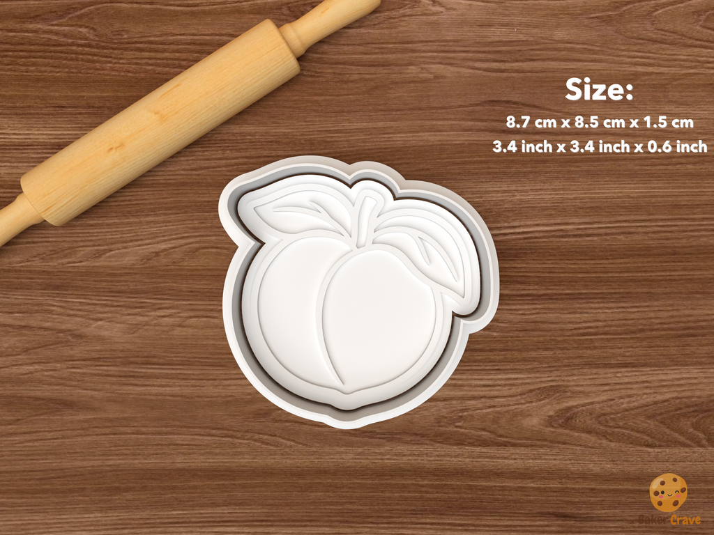 Peach Orchard Cookie Cutter Set STL File