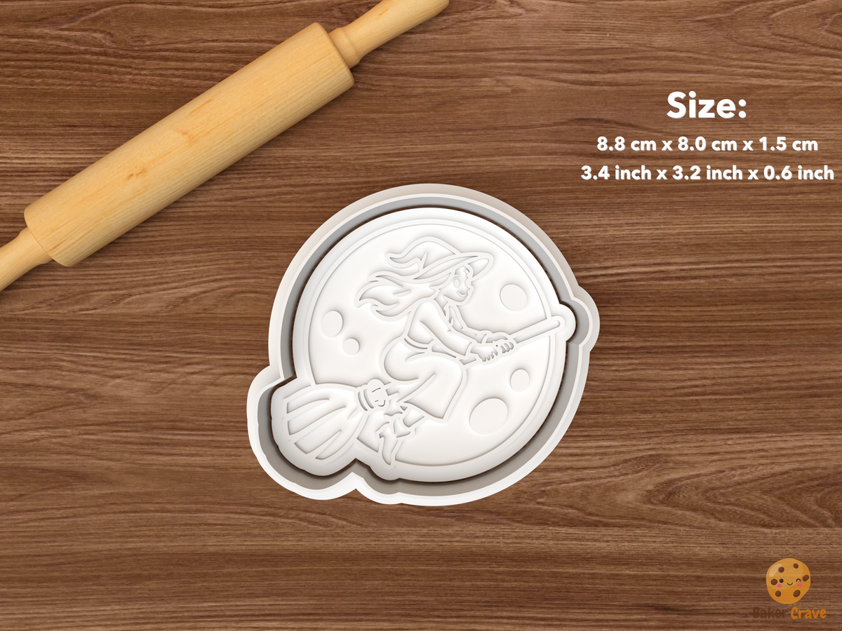Moon Witch Collection Cookie Cutter Set STL File